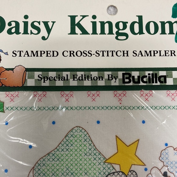 Daisy kingdom stamped cross stitch sampler ‘‘twas the night before Christmas - Picture 3 of 4